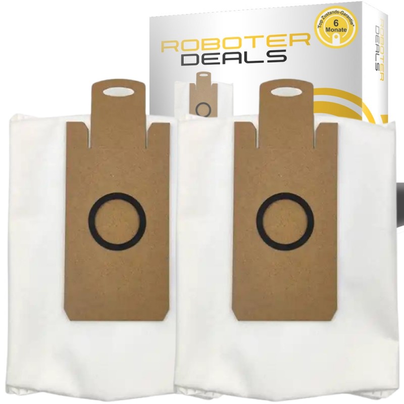 Staubbeutel, Ersatzbeutel, Schmutzbeutel (2 Stück) für Lydsto W2 mit Absaugstation
