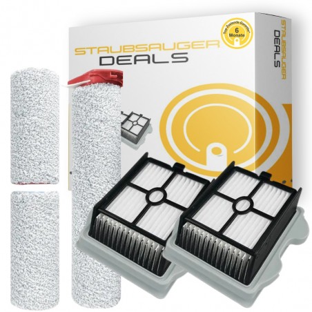 Zubehör Set, Ersatzteile Kit für Roborock F25, F25 Combo Nass-Tocken-Handstaubsauger