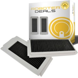 Feinstaubfilter, Ersatzfilter (2 Stück) für Ecovacs Deebot N30 Pro OMNI