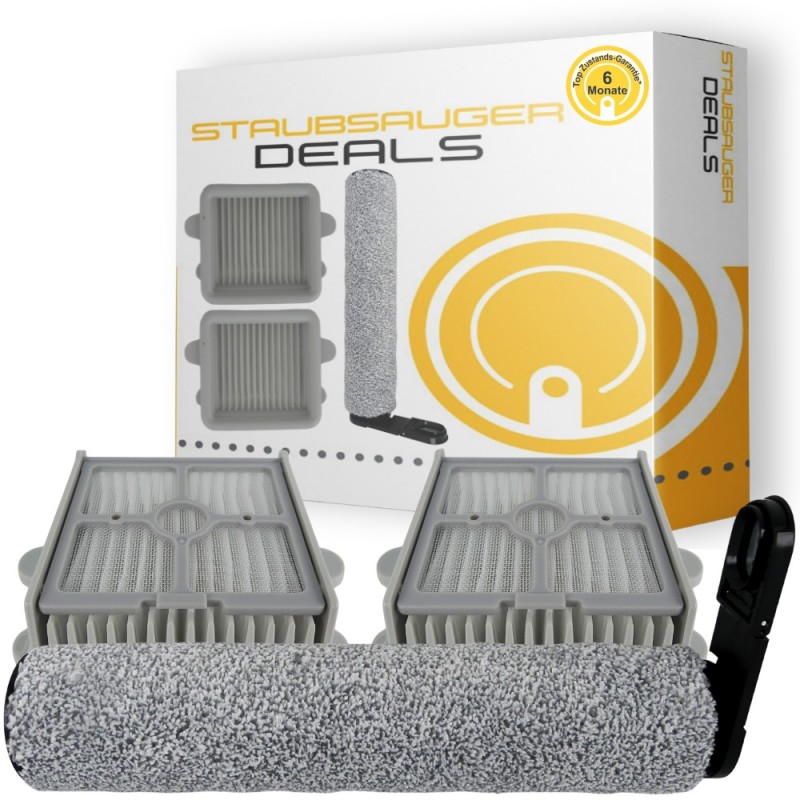 Zubehör Set, Ersatzteile Kit für Roborock F25, F25 ACE, F25 RT, F25 LT, F25 ALT (2x Filter, 1x Hauptbürste)