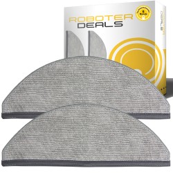 Wischpads, Mikrofasertücher, Mopp (2 Stück) für Roborock Q10 S5 u. S5 Plus