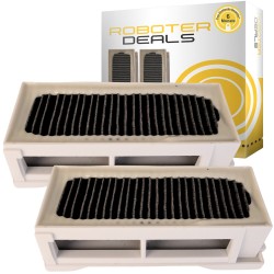 Feinstaubfilter, Ersatz-Filter (2 Stück) für Ecovacs Deebot Mini