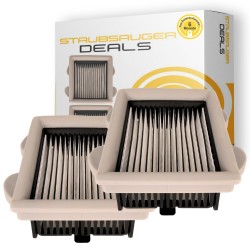 Feinstaubfilter für Roborock Dyad Air Nass-/Trockensauger (1x Bodenbürste, 2x Filter)