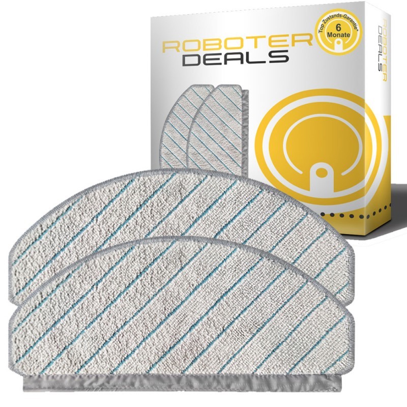 Mikrofaserpads, Ersatz-Wischtücher (2 Stück) für Ecovacs Deebot N20e Plus