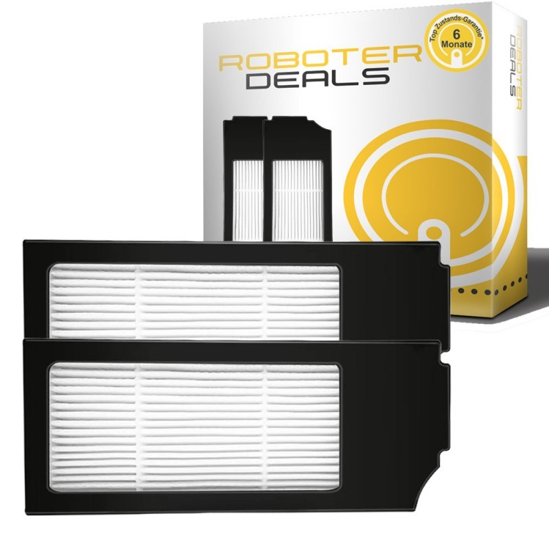 Feinstaubfilter, Ersatzfilter (2 Stück) für Ecovacs Deebot N20e Plus