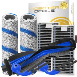 Zubehör Ersatzteile-Set für Ecovacs Deebot X11 Pro Omni (2x Filter, 2x Seitenbürsten, 2x Wischbürsten, 1x Hauptbürste)