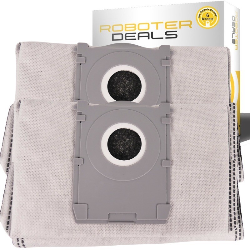 Staubbeutel, Ersatz-Beutel (2 Stück) für Ecovacs Deebot T30C Pro Omni mit Absaugstation