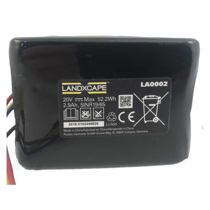 Original Li-Ion Akku (2.9 Ah, 20 V) für LandxCape LX791 und LX793 Original Li-Ion Akku (2.9 Ah, 20 V) für LandxCape LX791 und LX793