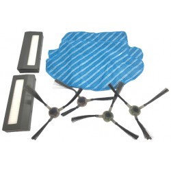 Zubehör-Set für Ecovacs Deebot N78 (Filter, Seitenbürste, Pad)